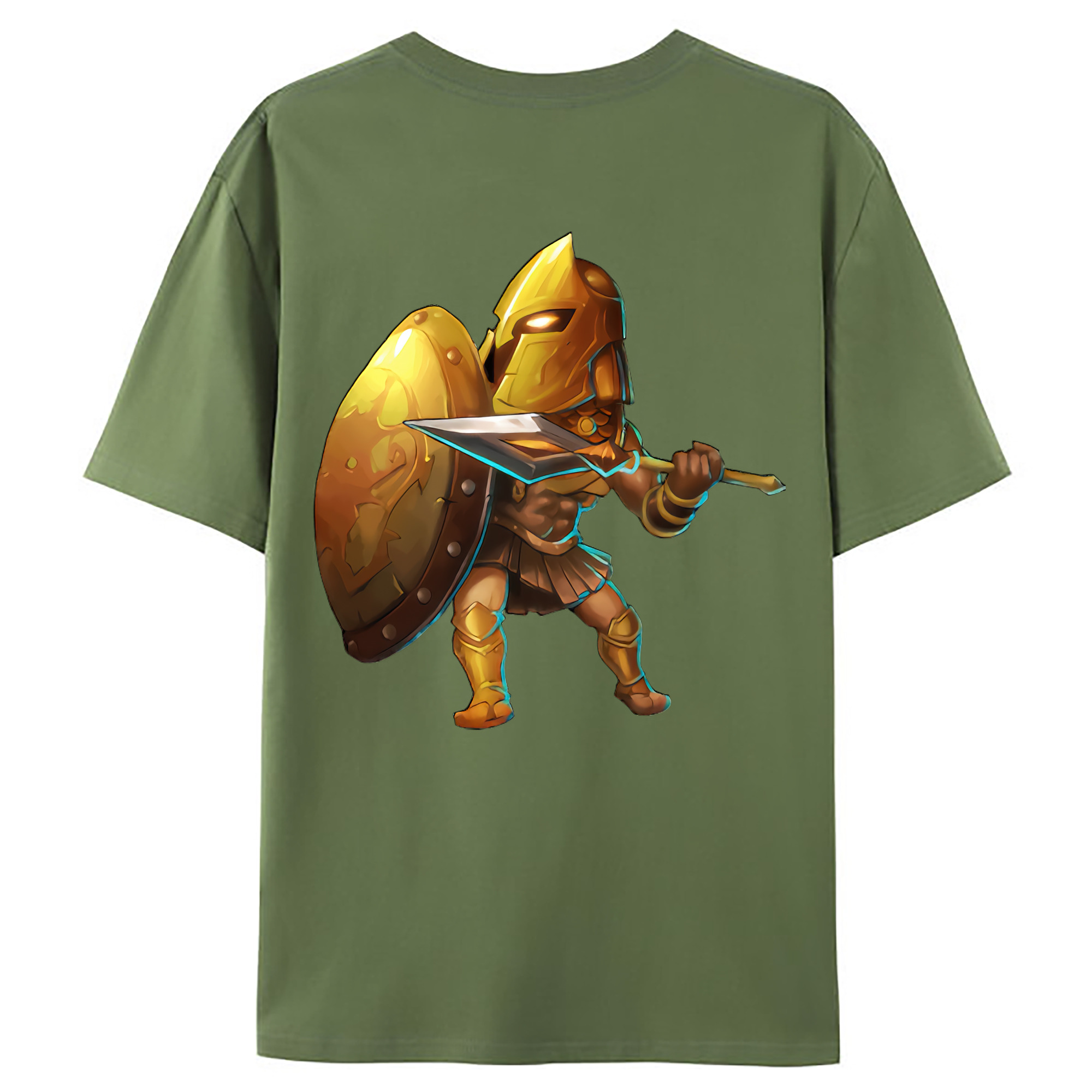（画像用） リーグ・オブ・レジェンド League of Legends LOL 綿100％ メンズ半袖Tシャツ（バックプリント） 通気性